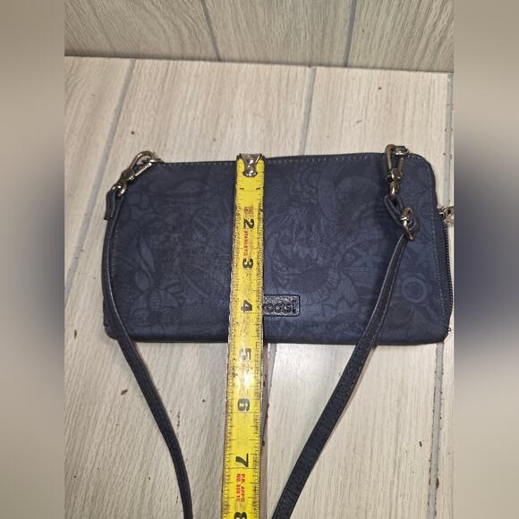 Sakroots Blue Floral Smartphone Crossbody Wallet Adjustable Boho Cottagecore - Picture 7 of 10